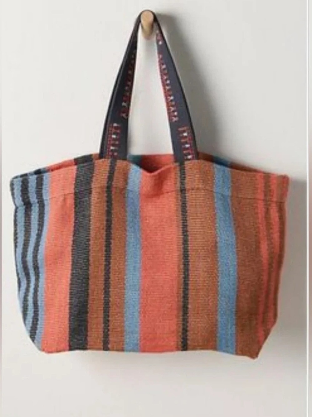 Free People Copacabana Tote Bag- Coral Crush